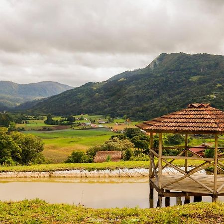 Pousada Sitio Do Trevo Urubici Bagian luar foto