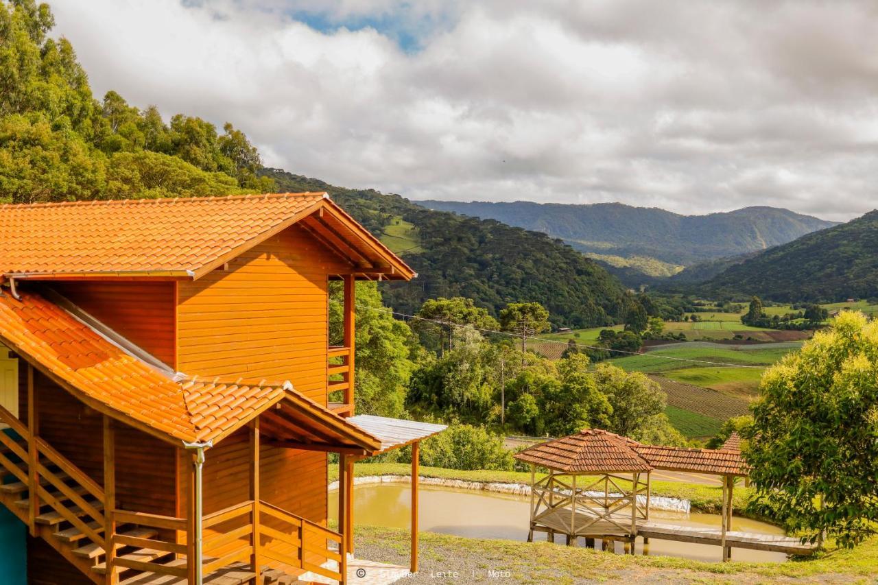 Pousada Sitio Do Trevo Urubici Bagian luar foto