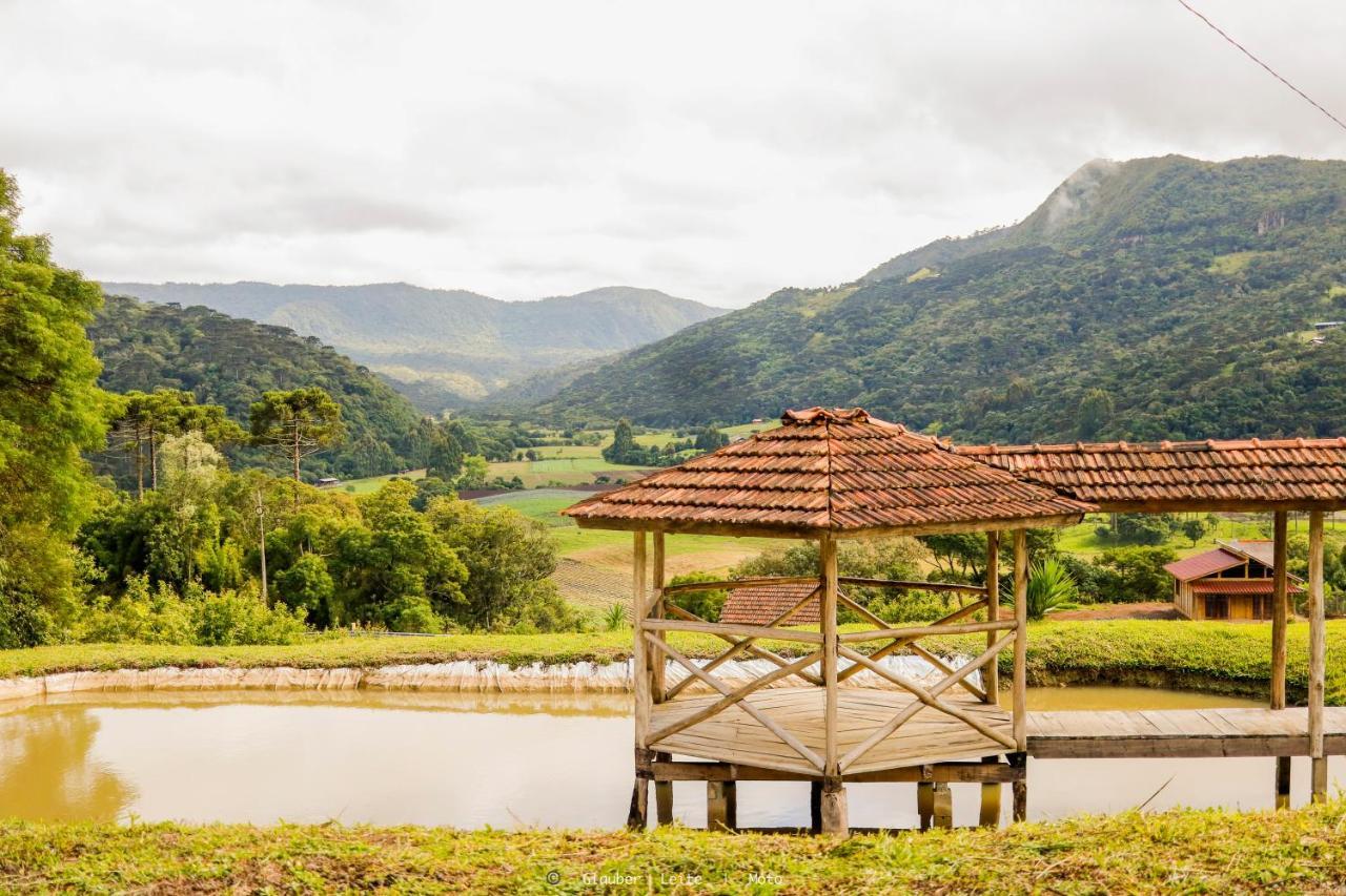 Pousada Sitio Do Trevo Urubici Bagian luar foto