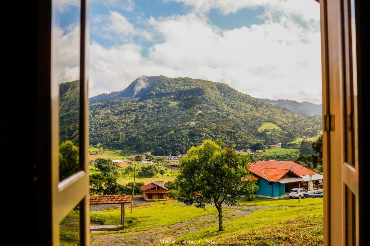 Pousada Sitio Do Trevo Urubici Bagian luar foto